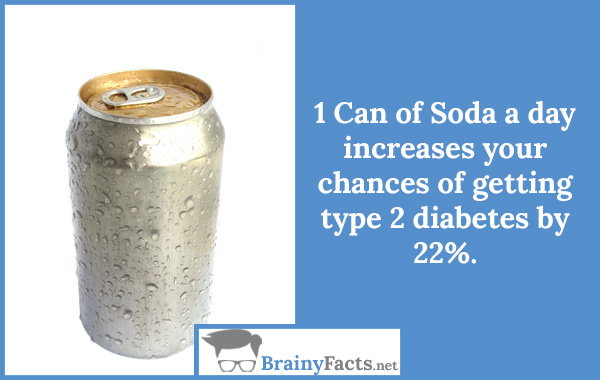 1 Can of Soda a day