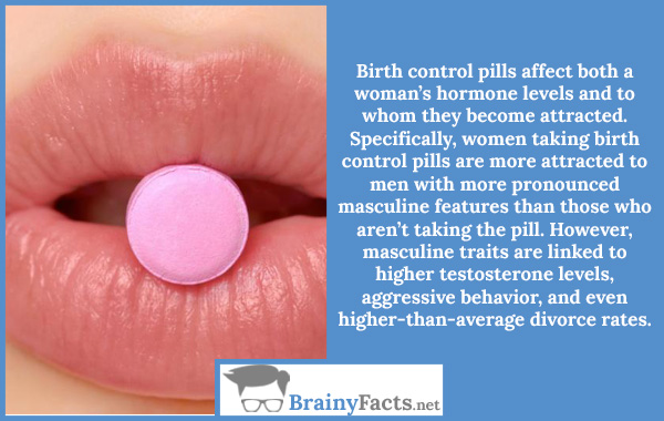Birth control pills effect