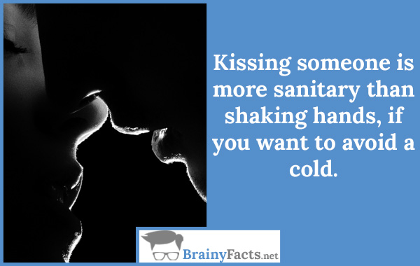Kiss to avoid cold