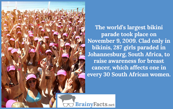 Largest bikini parade