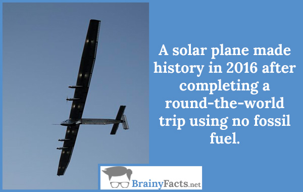 Solar plane