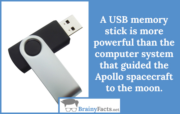 A USB memory stick