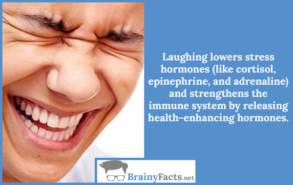 Laughing benefits
